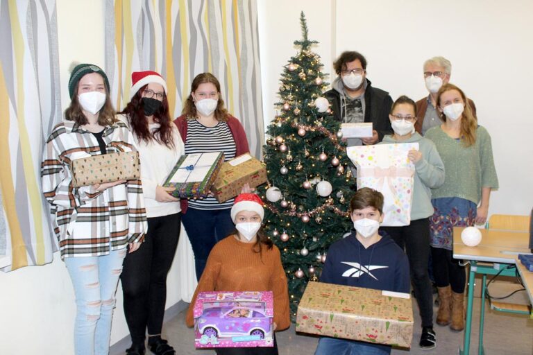 Sozialaktion zu Weichnachtenten