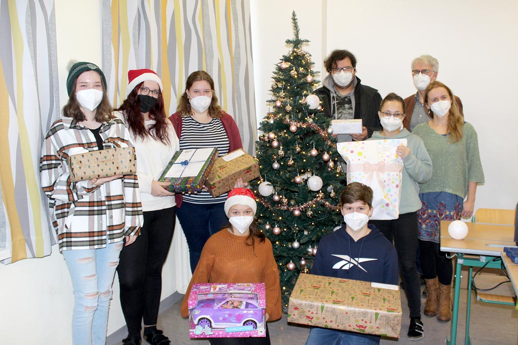 Sozialaktion zu Weichnachtenten