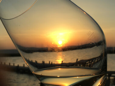 Sonnenuntergang am See